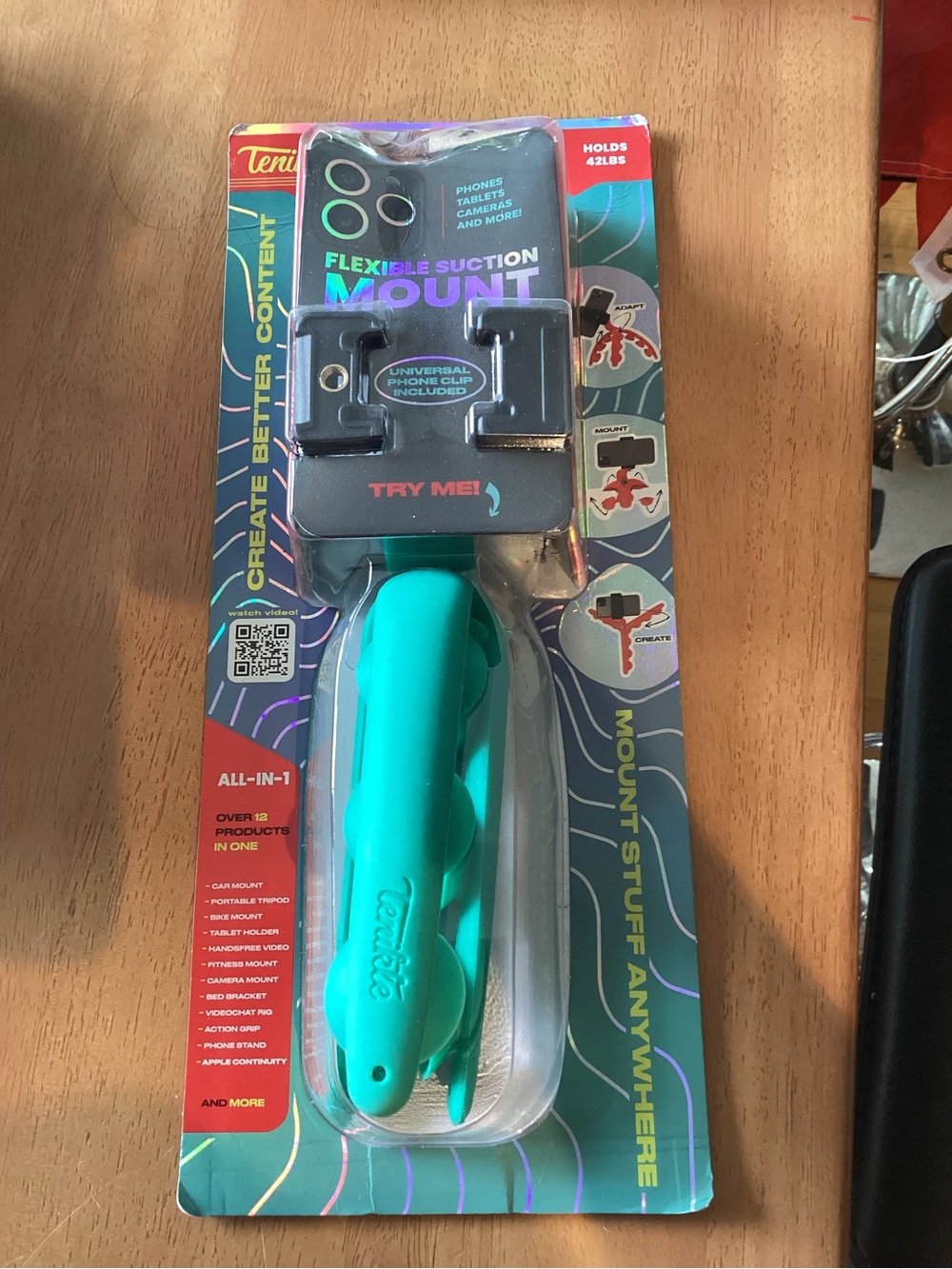 Tenickle Flexible Suction PhoneMount